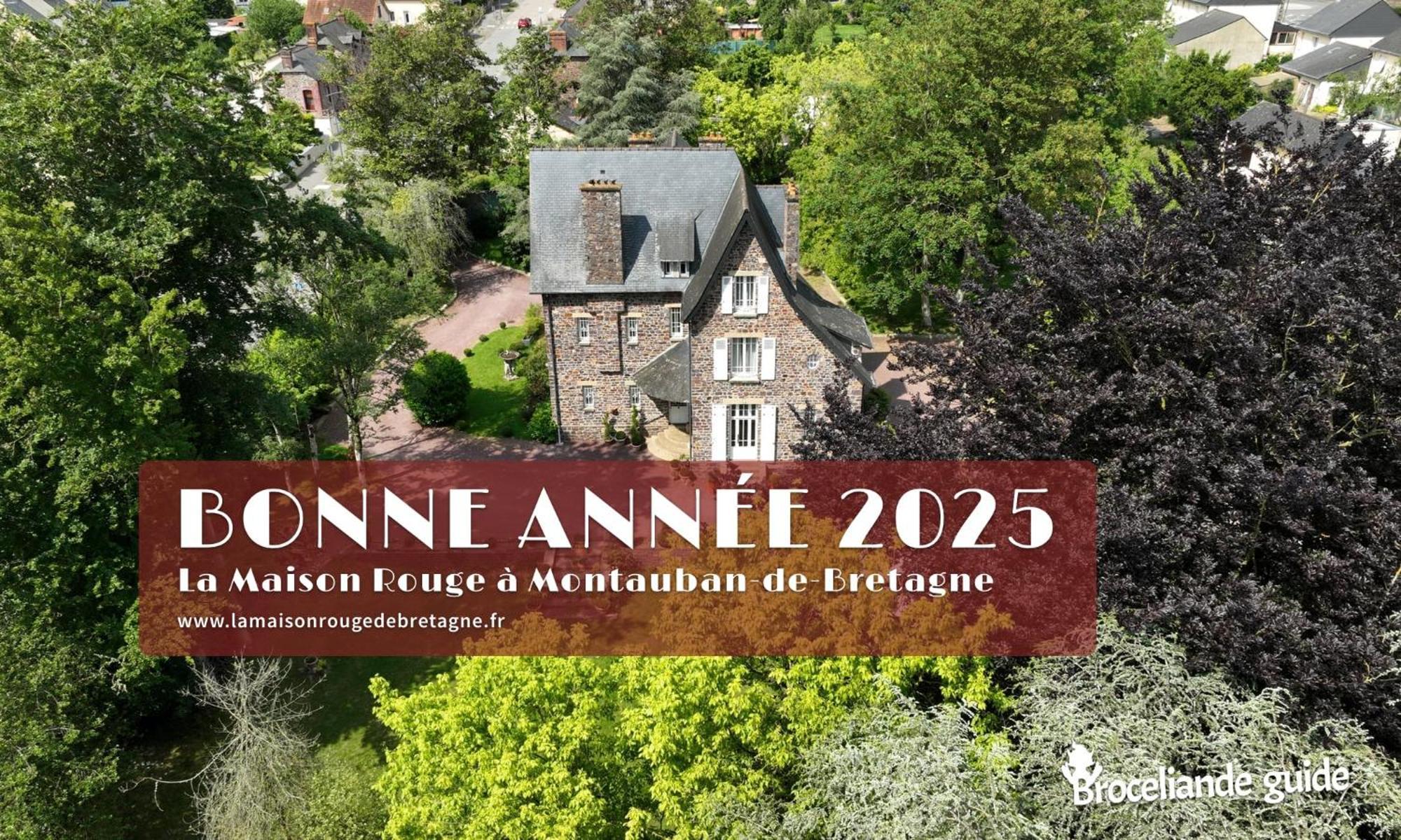 Montauban-de-Bretagne La Maison Rouge Broceliande מראה חיצוני תמונה